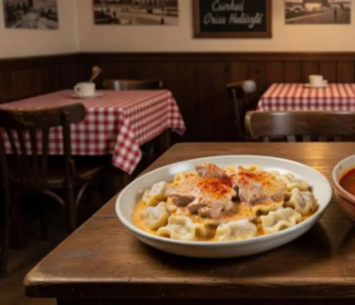 Magyar bistro klasszikus fogások rusztikus tányérokon tálalva